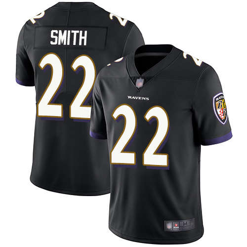 Baltimore Ravens Limited Black Men Jimmy Smith Alternate Jersey NFL Football 22 Vapor Untouchable